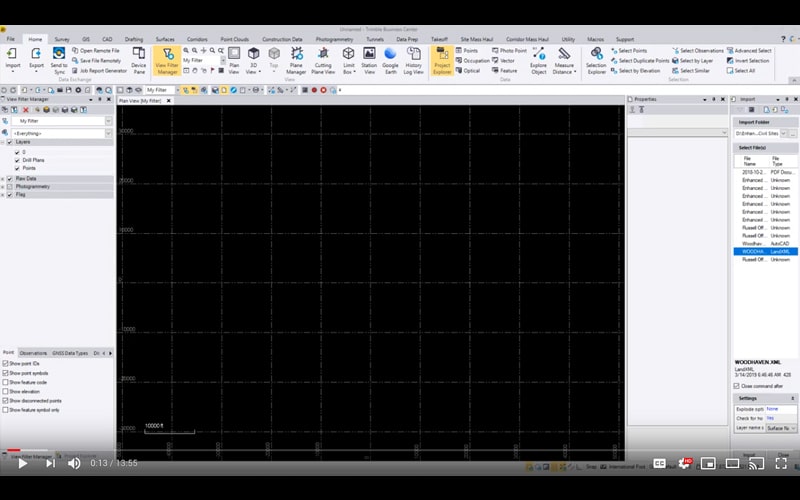 example of video demonstration when working with surfaces