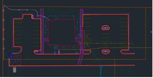 polyline in demonstration of Carlson software and civil 3D