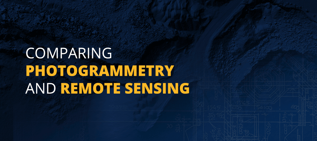 Comparison of Photogrammetry and Remote Sensing
